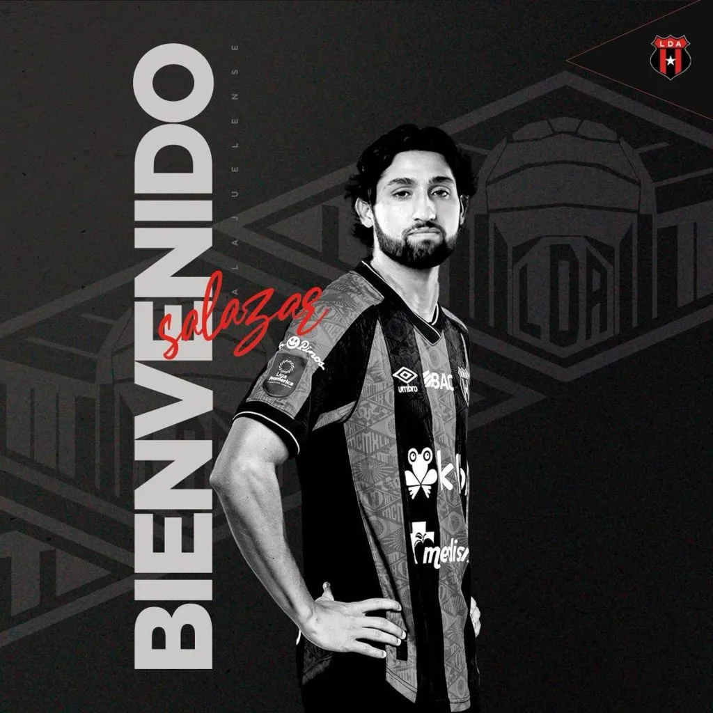 Aarón Salazar es nuevo jugador de Alajuelense.
