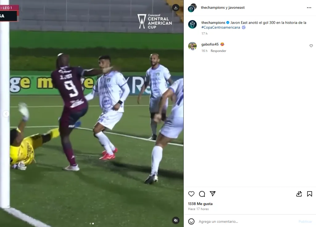 Y por supuesto no faltó el video del gol en cuestión. (Instagram)
