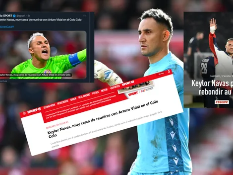 De Marca a L'Equipe: Keylor Navas asombra a la prensa europea con su llegada a Colo Colo