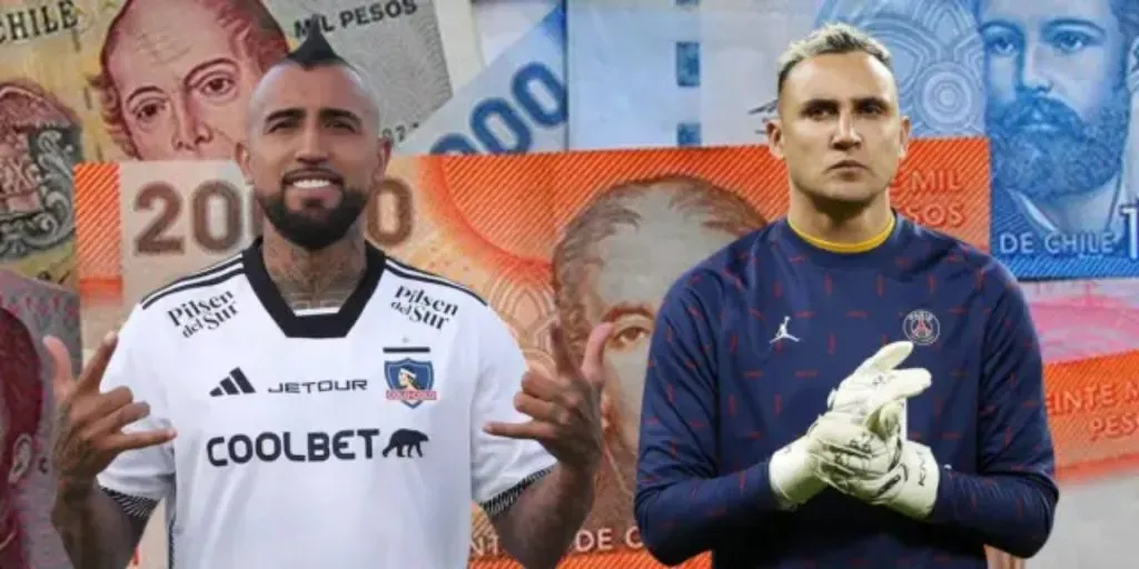 Arturo Vidal no está contento con el posible fichaje de Keylor Navas.