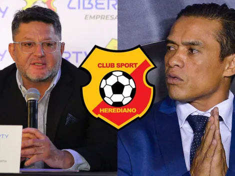 Paté Centeno le roba a Jafet Soto un jugador de Herediano