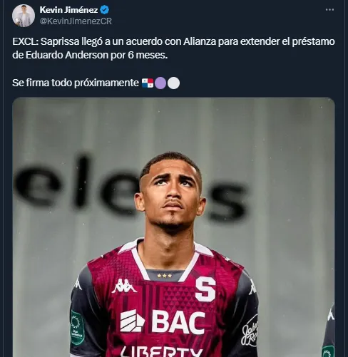 Eduardo Anderson – Saprissa