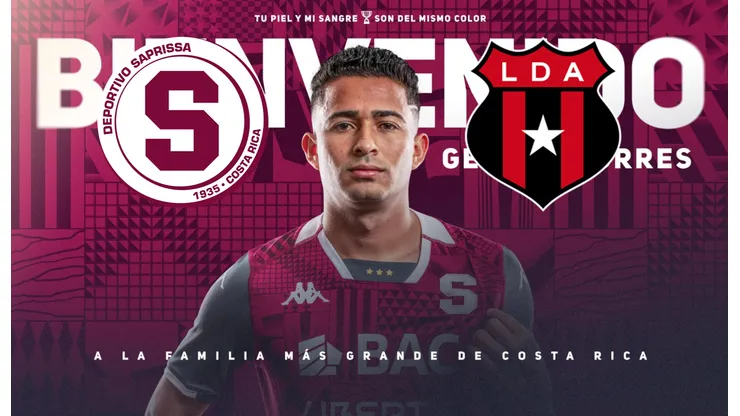 Gerson Torres a Alajuelense: el fichaje frustrado y cómo se lo arrebató Saprissa