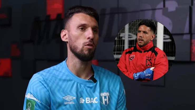 El portero uruguayo habló con los canales oficiales de Alajuelense.