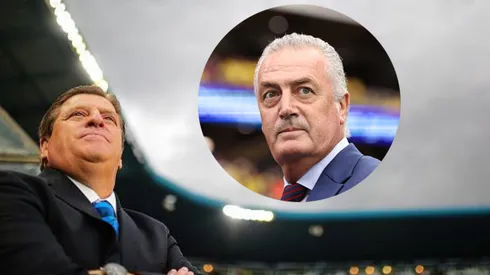 Miguel Herrera agradeció a Gustavo Alfaro.