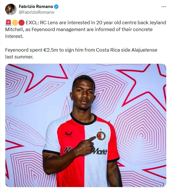 Si lo dice Fabrizio Romano… (x.com)