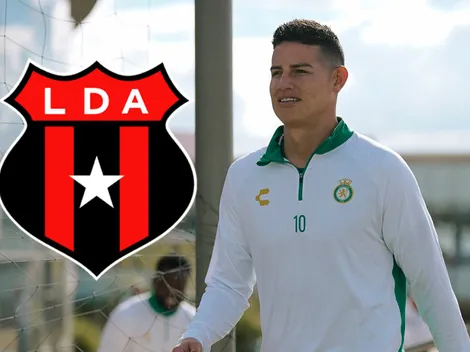 Alajuelense obtiene lo que quería y James Rodríguez no lo puede creer