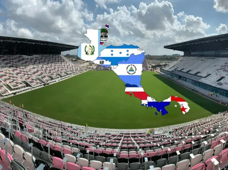 Selecciones de Centroamérica se enfrentarán en el estadio del Inter Miami de Lionel Messi