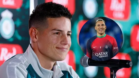 El colombiano recibió el mensaje de su excompañero.