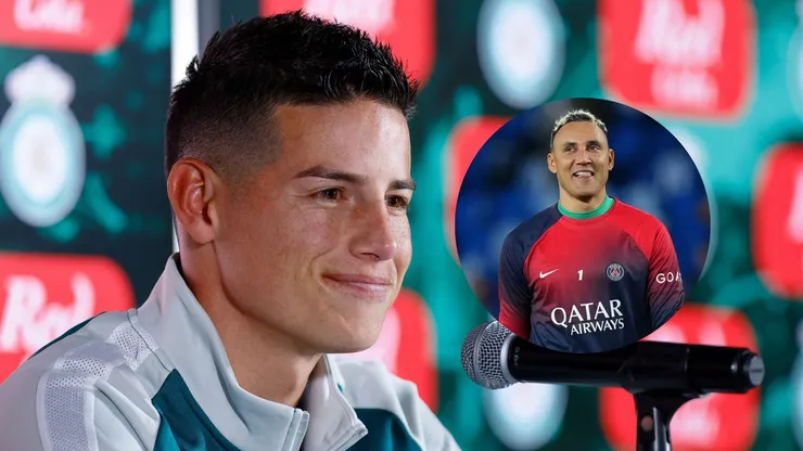 El colombiano recibió el mensaje de su excompañero.