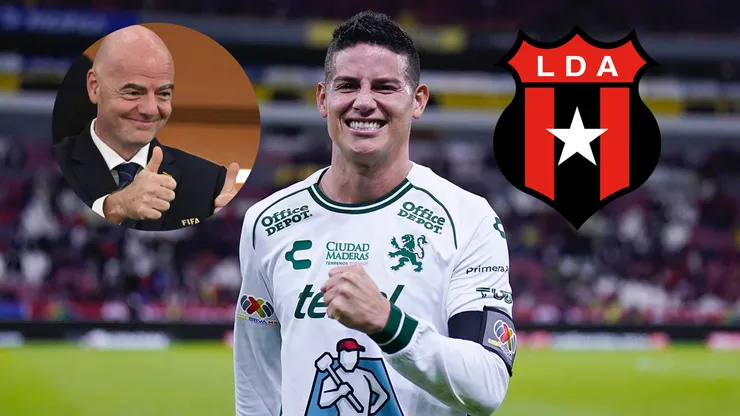 Alajuelense no lo cree: el mensaje de la FIFA para James Rodríguez por el Mundial de Clubes.