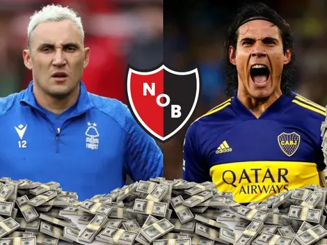 Mientras Cavani gana US$3 millones en Boca Juniors, esto le pagarán a Keylor Navas en Newell’s