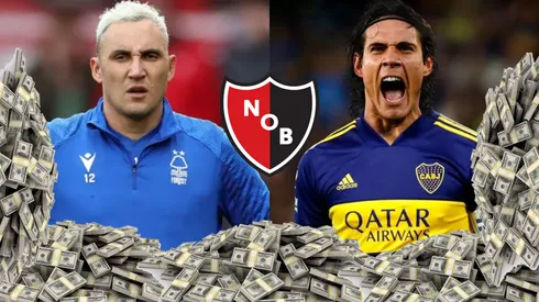 Mientras Cavani gana US$3 millones en Boca Juniors, esto le pagarán a Keylor Navas en Newell’s
