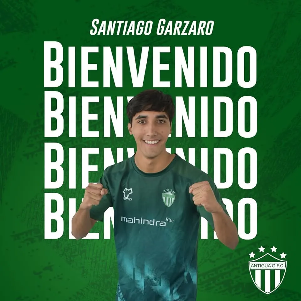 La imagen que publicó Antigua para darle la bienvenida.