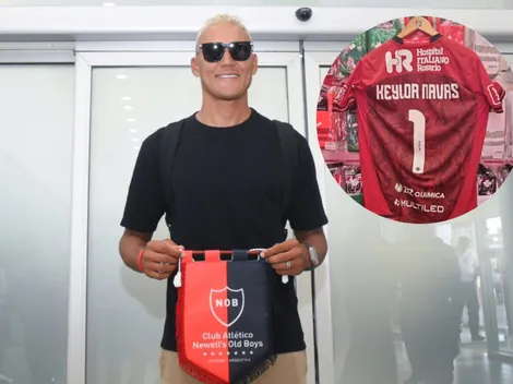 Se revela el precio de la camiseta de Keylor Navas como portero de Newell’s