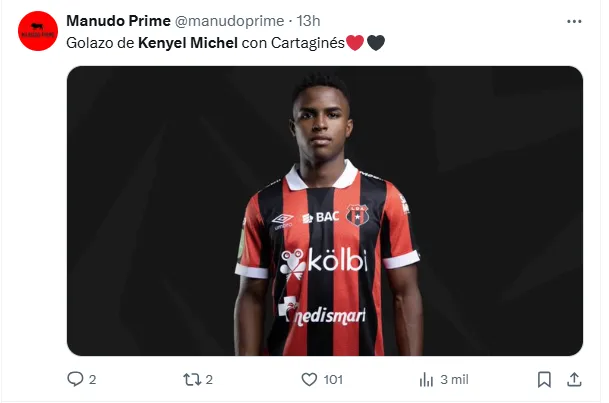 Otros simplemente destacaron lo hecho por el jugador.