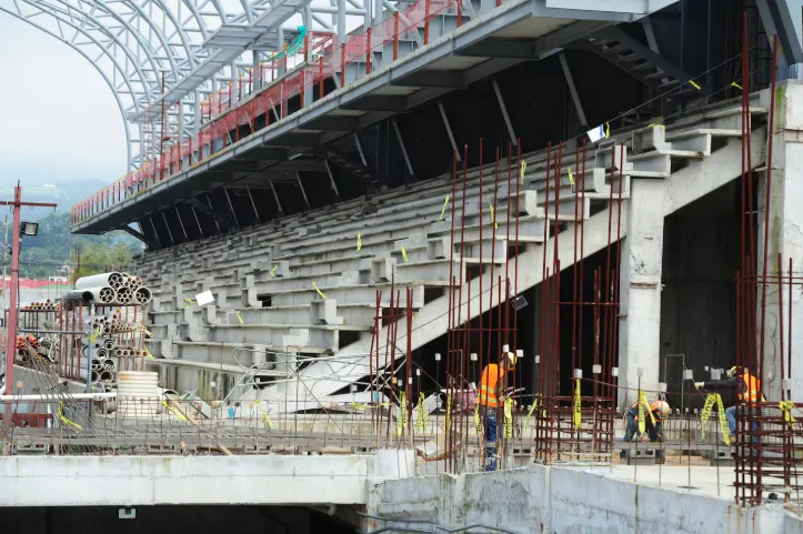 El nuevo Estadio Eladio Rosabal Cordero.