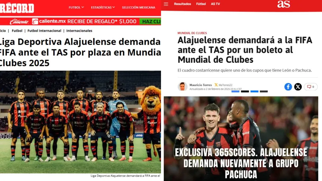 Los medios del mundo se hicieron eco de la noticia.