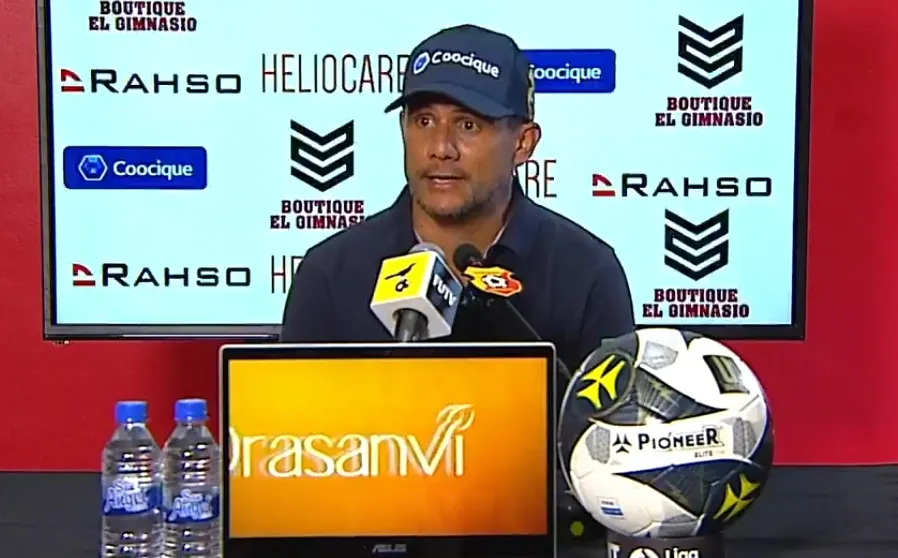 Alexander Vargas no quiere saber nada con los incidentes (FUTV).