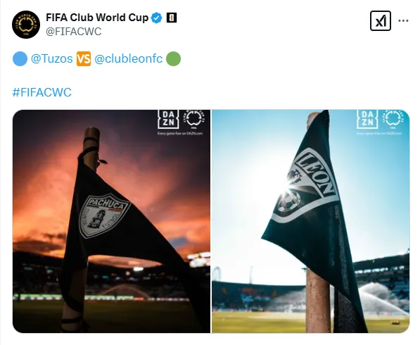 El posteo de la FIFA que Alajuelense no hubiese querido ver. (X.com)