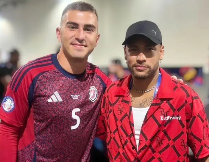 Fernán Faerron y Neymar