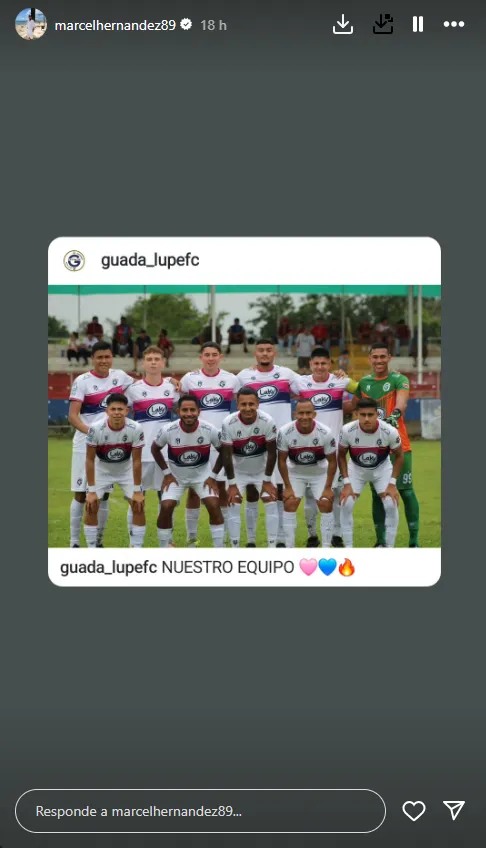 Guadalupe FC es la nueva camiseta de MH Sport. (Instagram)