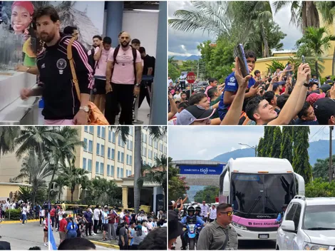 En Argentina destacan la locura que causó Lionel Messi en su llegada a Honduras