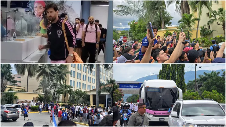 En Argentina destacan la locura que causó Lionel Messi en su llegada a Honduras