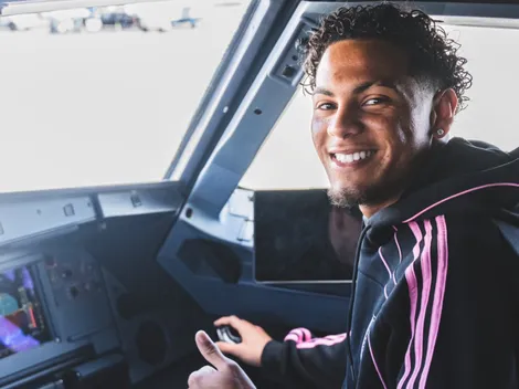 David Ruiz recibió un regalo sorpresa tras arribar a Honduras con Inter Miami