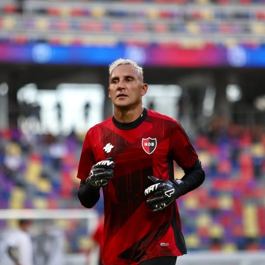 Keylor Navas sufrió su primera derrota en Newell’s (Newell’s).