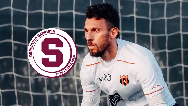 El portero uruguayo fue muy cuestionado por la afición de Saprissa.