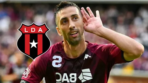 El volante argentino fue clave en el empate de Saprissa.