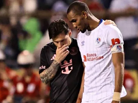 Jerry Bengtson revela lo que hará con la camiseta que le dio Lionel Messi