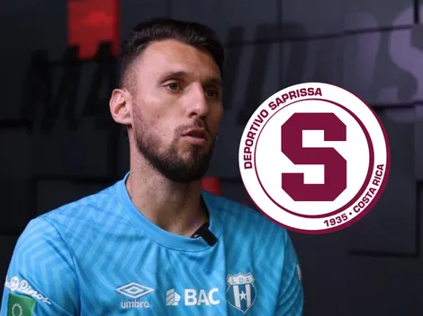 El polémico gesto de Washington Ortega contra la afición de Saprissa