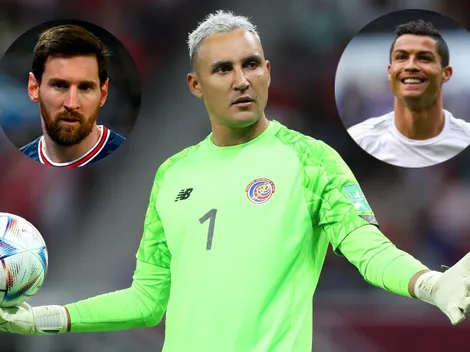 Keylor Navas dice quién es el mejor de la historia, Messi o Cristiano Ronaldo