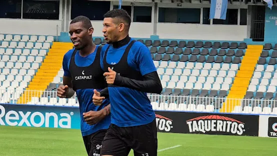 Getsel Montes con la Selección de Honduras