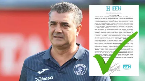 Diego Vázquez ha recibido gran noticia de la Comisión de Apelaciones.