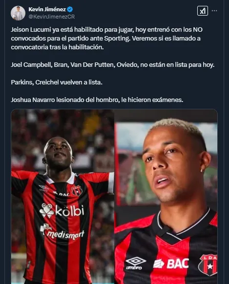 Kevin Jiménez – X