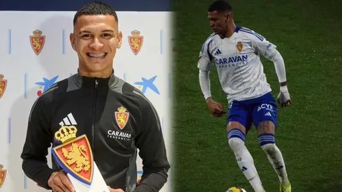 Kervin Arriaga fue premiado como el jugador del mes de enero en el Real Zaragoza.