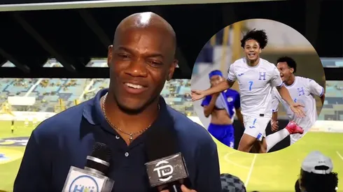 David Suazo habló luego del triplete que hizo su hijo con la selección de Honduras.