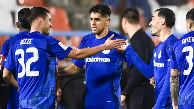 Luis Palma jugó 63 minutos en el triunfo de Olympiacos en la Liga de Grecia.