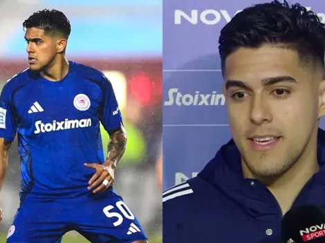 Luis Palma revela lo que quiere hacer en Olympiacos tras su primera titularidad