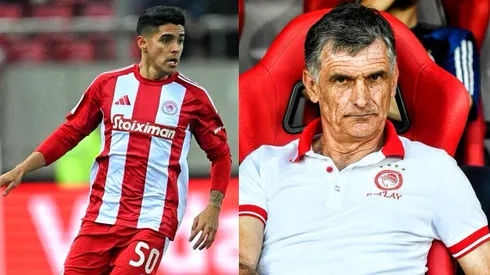 Luis Palma, ahora con problemas en Olympiacos: su nuevo DT le dedicó una sentencia demoledora