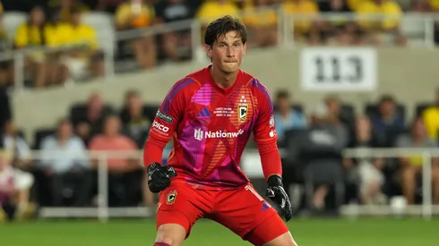 El portero chapín se recupera de una lesión en uno de sus dedos.