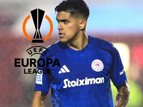 Confirmado: este es el rival de Luis Palma y Olympiacos en los octavos de final de la Europa League
