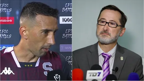 Mariano Torres sacude a Saprissa.