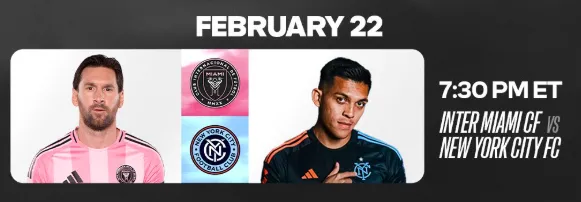 La imagen que publicó la MLS de cara al duelo de este sábado