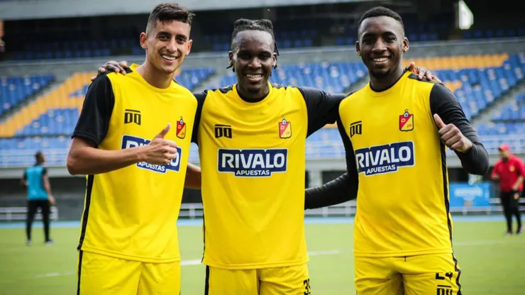 Rubilio Castillo quiere seguir marcando goles en el Deportivo Pereira, el pasado miércoles hizo el primero.