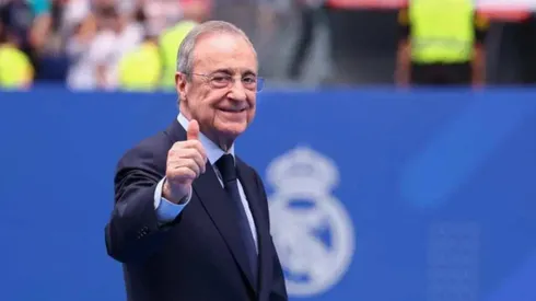 Florentino Pérez, presidente del Real Madrid se llevó grata sorpresa de Honduras.