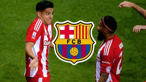 Luis Palma ya brilla con luz propia con la camisa del Olympiacos de Grecia.